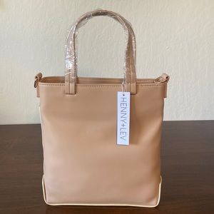 Henny + Lev Color Block Crossbody Tote